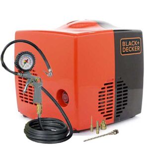 Black & Decker BD195 CUBO - Elektrischer kompakter tragbarer Kompressor - Motor 1.5PS - 8 Bar