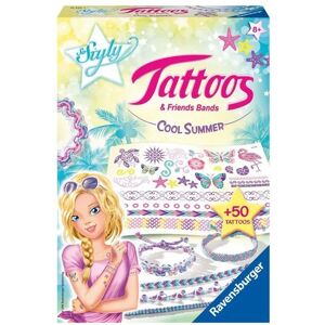 Ravensburger Verlag Bastel-Set Tattoos & Friends Bands - Cool Summer