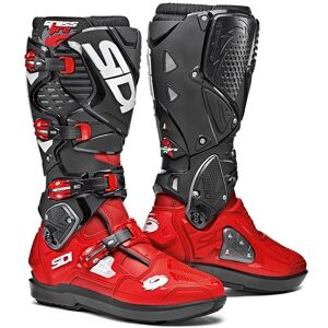 Sidi Crossfire 3 SRS Schuhe Rot Schwarz Gr. 45