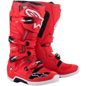 Alpinestars Tech 7 Stiefel Rot Gr. 48