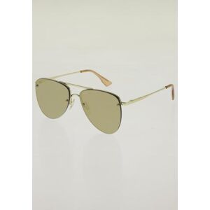 Le Specs Damen Sonnenbrille, gold, Gr.