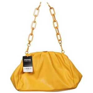 Marc Cain Damen Handtasche, gelb, Leder - Second Hand