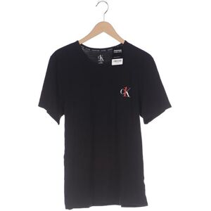 Calvin Klein Herren T-Shirt, schwarz, Gr. L, Baumwolle - Second Hand