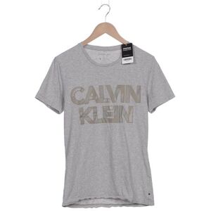 Calvin Klein Jeans Herren T-Shirt, grau, Gr. L - Second Hand