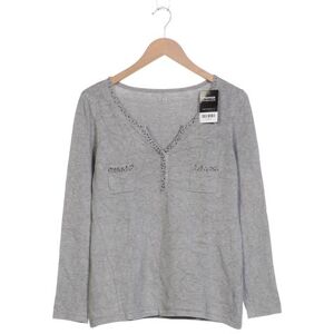 1 2 3 Paris Damen Pullover, grau, Gr. 42