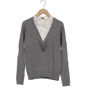 1 2 3 Paris Damen Pullover, grau, Gr. 36