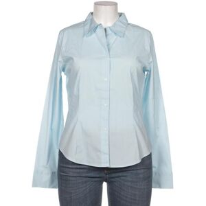 Calvin Klein Damen Bluse, blau, Gr. EU 46 (US 14), Elasthan, Baumwolle - Second Hand