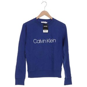 Calvin Klein Damen Sweatshirt, blau, Gr. 36