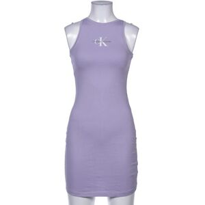 Calvin Klein Jeans Damen Kleid, flieder, Gr. XS, Baumwolle - Second Hand