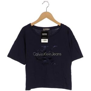 Calvin Klein Jeans Damen T-Shirt, marineblau, Gr. M - Second Hand