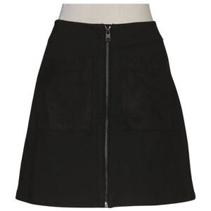 Calvin Klein Jeans Damen Rock, schwarz, Gr. EU 38, Elasthan, Synthetik, Viskose - Second Hand