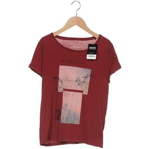 edc by Esprit Damen T-Shirt, bordeaux, Gr. 36