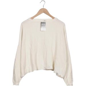 Kauf dich glucklich Damen Pullover, cremeweiß, Gr. S, Baumwolle - Second Hand