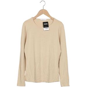 Kimmich Trikot Damen Langarmshirt, cremeweiß, Gr. L, Elasthan, Viskose - Second Hand