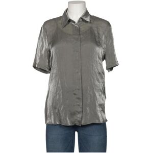 Kimmich Trikot Damen Bluse, grau, Gr. M, Synthetik, Viskose - Second Hand