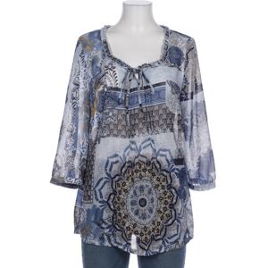 sheego Damen Bluse, blau, Gr. L - Second Hand