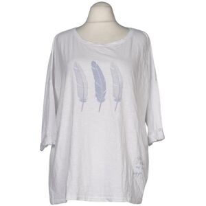 sheego Damen Langarmshirt, weiß, Gr. 4Xl - Second Hand