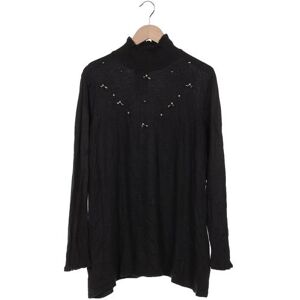 sheego Damen Pullover, schwarz, Gr. Xxl - Second Hand