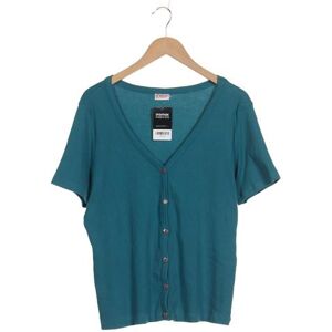 sheego Damen Strickjacke, blau, Gr. M - Second Hand