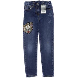 Monnalisa Damen Jeans, blau, Gr. EU 116, Elasthan - Second Hand