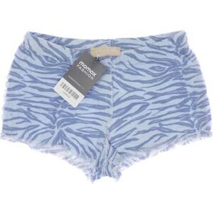 Monnalisa Damen Shorts, blau, Gr. EU 116, Elasthan, Baumwolle - Second Hand