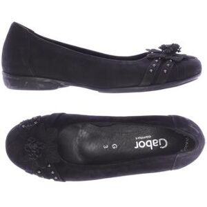 Gabor Damen Ballerinas, schwarz, Gr. 3 3