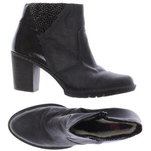Rieker Damen Stiefelette, grau, Gr. EU 40, Kunstleder - Second Hand