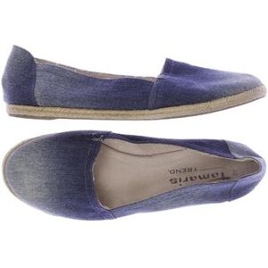 Tamaris Damen Ballerinas, blau, Gr. 38 38