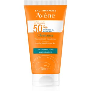 Avène Cleanance Solaire Sonnenschutz für Haut mit Akneneigung SPF 50+ 50 ml