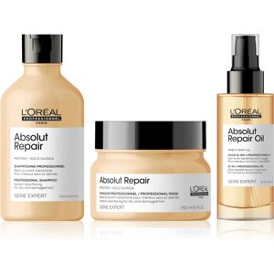 L’Oréal Professionnel Serie Expert Absolut Repair vorteilhafte Packung (mit regenerierender Wirkung)