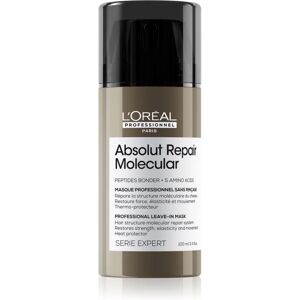 L’Oréal Professionnel Serie Expert Absolut Repair Molecular erneuernde Maske für geschädigtes Haar 100 ml