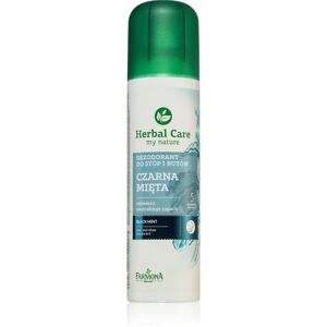 Farmona Herbal Care Black Mint Deodorant Spray für Füße und Schuhe 150 ml