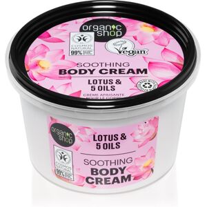 Organic Shop Organic Lotus & 5 Oils pflegende Körpercreme 250 ml