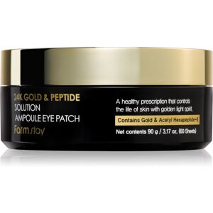 Farmstay 24K Gold & Peptide Solution Augenmaske 60 St.