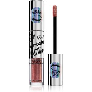 L.A. Girl Cosmetics Dream Glitter Flüssig-Lidschatten mit Glitter Farbton Rose Gold 4 ml