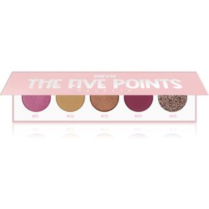 Miyo Eyeshadow The five points Lidschattenpalette Farbton 27 Purple heart 1 St.