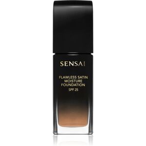 Sensai Flawless Satin Moisture Foundation Flüssiges Make-Up SPF 25 Farbton 204 Honey Beige 30 ml