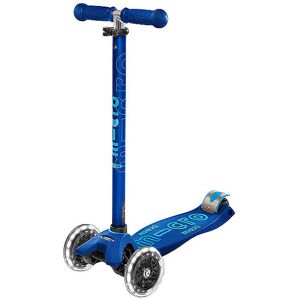 MICRO Kinder Scooter Maxi Micro Deluxe mit LED Rädern dunkelblau 7800076892