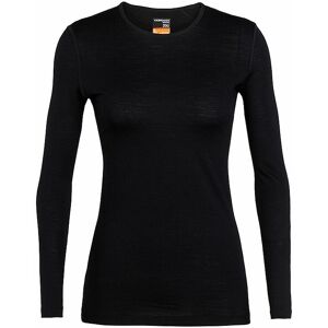 ICEBREAKER Damen Funktionsshirt Merino 200 Oasis LS schwarz Größe: L IB104375