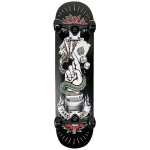 AREA Skateboard Royal Flush Black schwarz 3104-20