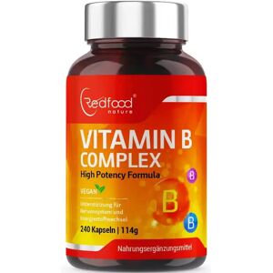 Redfood24 Vitamin B Komplex Hochdosiert