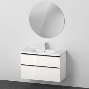 Duravit D-Neo Möbelset mit runden Spiegel 100,5 cm