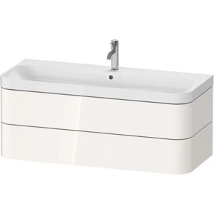 Duravit Happy D.2 Plus c-shaped Waschtisch mit 1 Hahnloch, mit Unterschrank, 117,5 x 49 cm