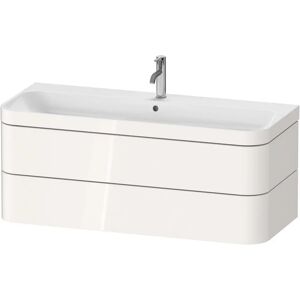 Duravit Happy D.2 Plus c-bonded Waschtisch mit 1 Hahnloch, mit Unterschrank 117,5 x 49 cm