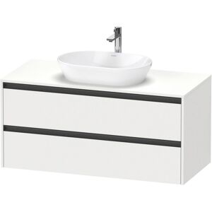 Duravit Ketho.2 Konsolenwaschtischunterbau wandhängend, 2 Auszüge, 120 cm