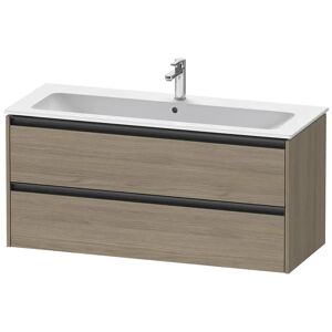 Duravit Ketho.2 Waschtischunterbau wandhängend, 2 Auszüge, 121 cm