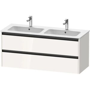 Duravit Ketho.2 Waschtischunterbau wandhängend, 2 Auszüge, 128 cm