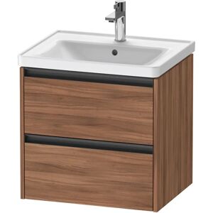 Duravit Ketho.2 Waschtischunterbau wandhängend, 2 Auszüge, 58,4 cm