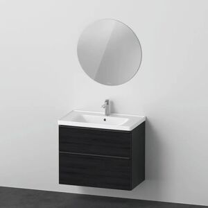 Duravit D-Neo Möbelset mit runden Spiegel 80 cm