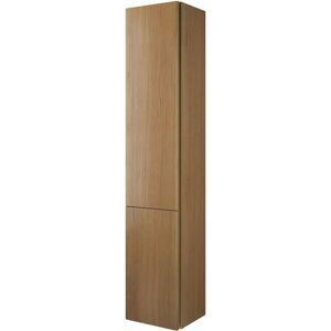 burgbad Badu Hochschrank 35 cm, 1 Tür, Anschlag links, 1 Wäschekippe